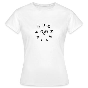 Défi 2024 accepté - T-shirt Femme - blanc - Devant - AI Model Female 172 dark (172cm)
