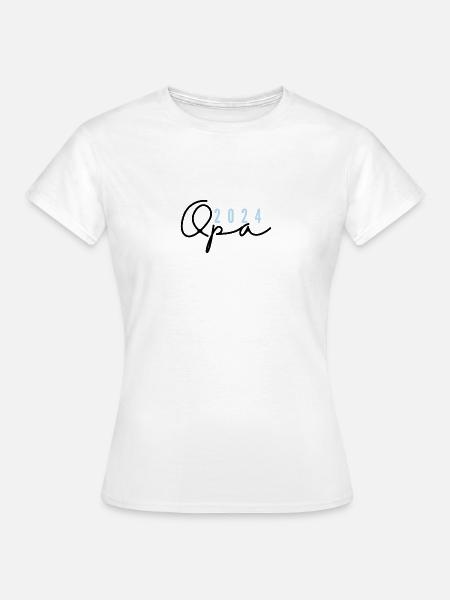 45FB200F BB12 42B3 98BE 61150C007744 - Frauen T-Shirt - Weiß