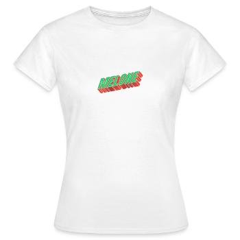melon - T-shirt Femme - blanc - Devant - AI Model Female 172 dark (172cm)