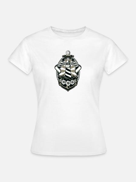 Lighthouse - Frauen T-Shirt - Weiß