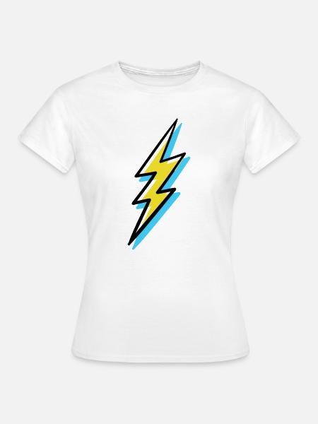 Foudre de style Vanguard - T-shirt Femme - blanc