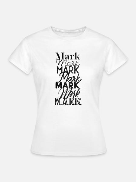 Mark - Frauen T-Shirt - Weiß