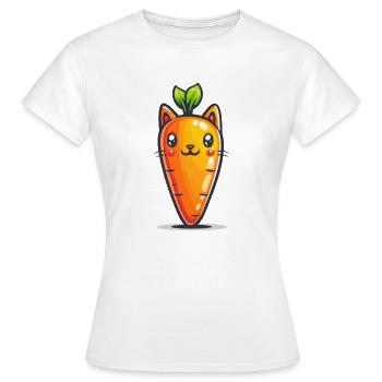 catrot - T-shirt Femme - blanc - Devant - AI Model Female 172 dark (172cm)