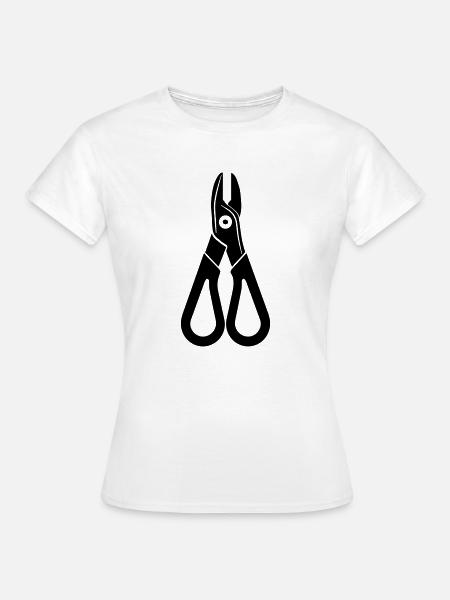 Zangen-Werkzeug - Frauen T-Shirt - Weiß
