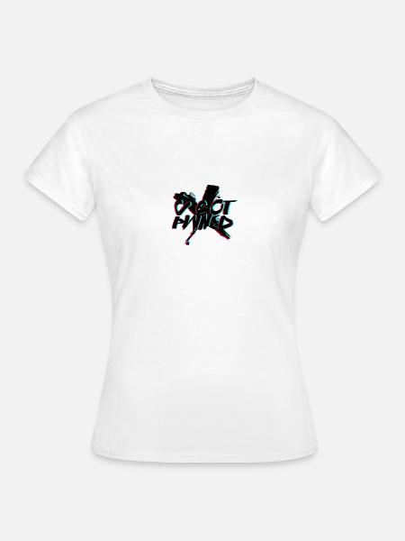 Pwned glitch X - Frauen T-Shirt - Weiß