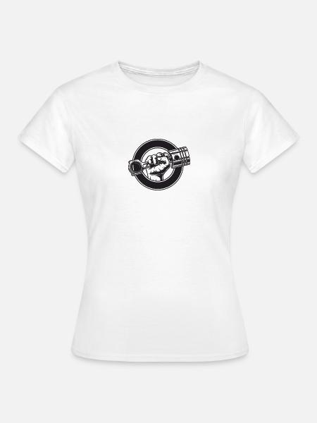 Zylinder - Frauen T-Shirt - Weiß