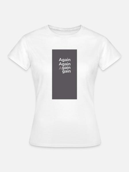 Gain - Frauen T-Shirt - Weiß
