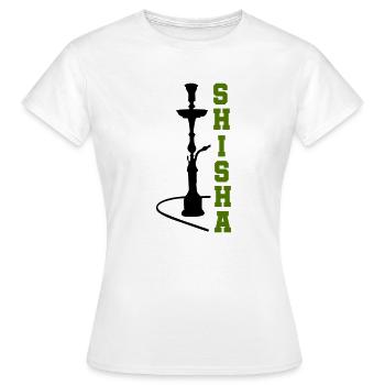 shisha - Frauen T-Shirt - Weiß - Vorne - AI Model Female 172 dark (172cm)