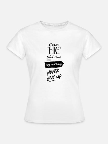 Träume - Frauen T-Shirt - Weiß