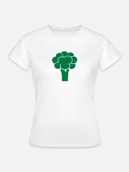 Brokkoli - Frauen T-Shirt - Weiß
