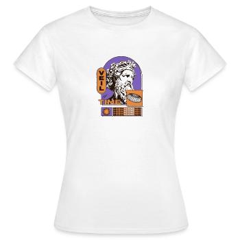 Conception de collage de tendance - T-shirt Femme - blanc - Devant - AI Model Female 172 dark (172cm)
