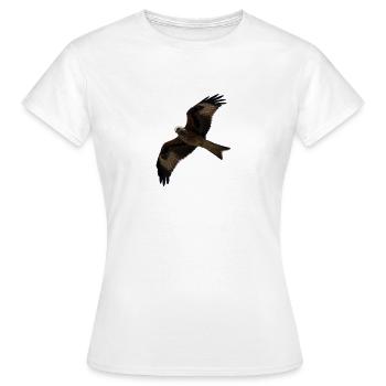 Milan im Flug - Frauen T-Shirt - Weiß - Vorne - AI Model Female 172 dark (172cm)
