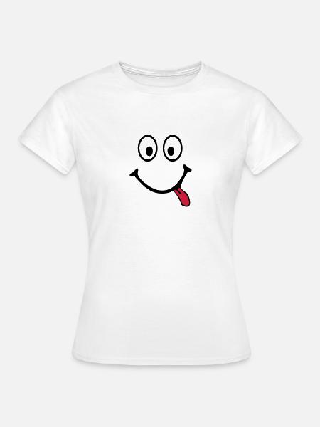 Smiley - Women's T-Shirt - white