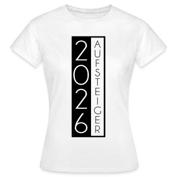 Promu Promotion 2026 - T-shirt Femme - blanc - Devant - AI Model Female 172 dark (172cm)