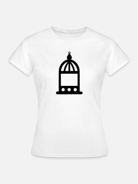 Laterne - Frauen T-Shirt - Weiß