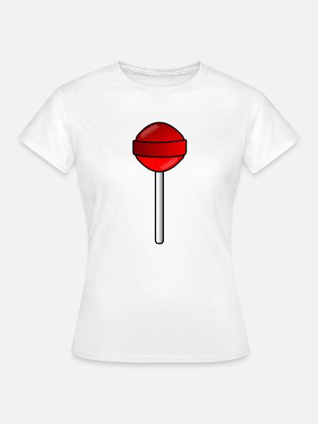 Lutscher - Frauen T-Shirt - Weiß