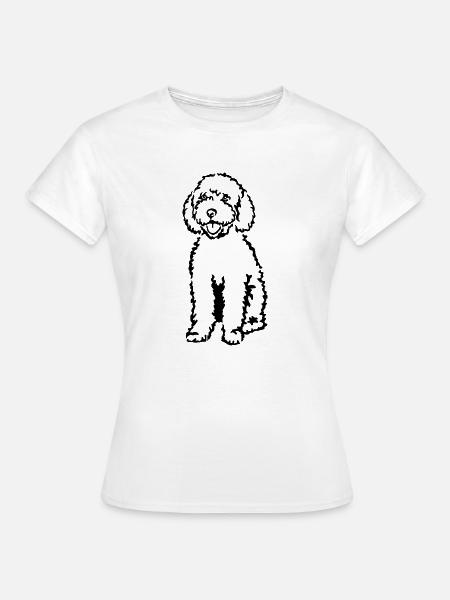 Wasserhund - Frauen T-Shirt - Weiß