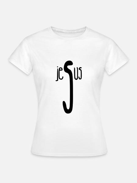 Jésus / Christianisme / Catholique - T-shirt Femme - blanc