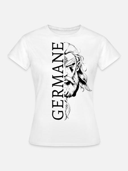 Germane Germanen Deutscher Germany Valhalla - Frauen T-Shirt - Weiß