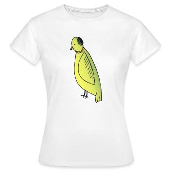 Mamma Vogel - Frauen T-Shirt - Weiß - Vorne - AI Model Female 172 dark (172cm)