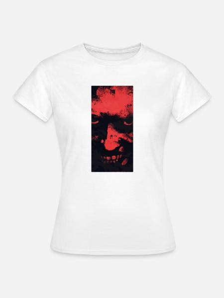 Horror - Frauen T-Shirt - Weiß