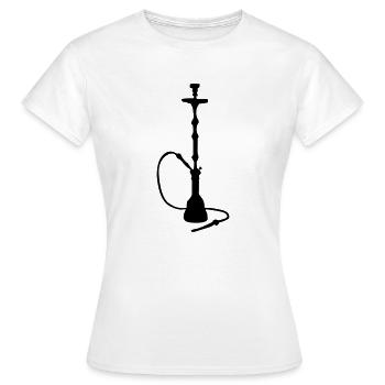 shisha - Frauen T-Shirt - Weiß - Vorne - AI Model Female 172 dark (172cm)