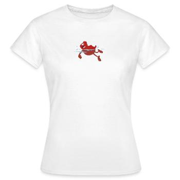 Hello Maestro Floating Blood Cell Hemo - Women's T-Shirt - white - Front - AI Model Female 172 dark (172cm)