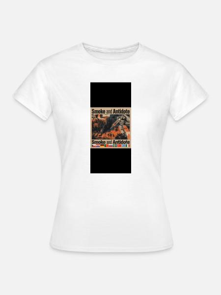 Rauch und Gegengift - Frauen T-Shirt - Weiß