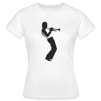 miles 2 - T-shirt Femme - blanc - Devant - AI Model Female 172 dark (172cm)
