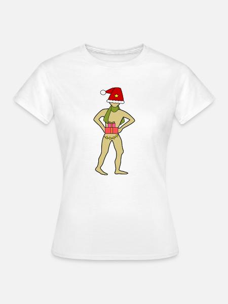 Weihnachten incognito - Frauen T-Shirt - Weiß