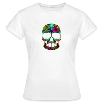 Skill Mexiko - Frauen T-Shirt - Weiß - Vorne - AI Model Female 172 dark (172cm)