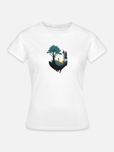 SURREAL - Frauen T-Shirt - Weiß