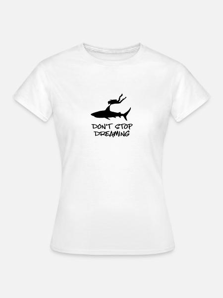 Tauchen - Frauen T-Shirt - Weiß