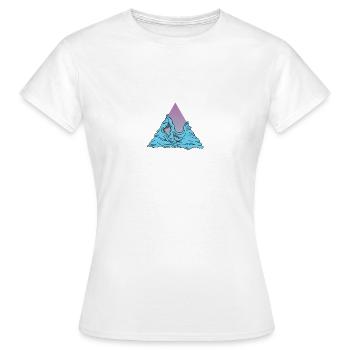 Sucka Piramida - T-shirt Femme - blanc - Devant - AI Model Female 172 dark (172cm)