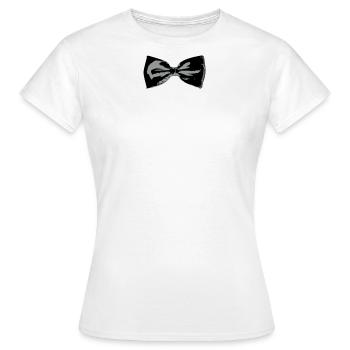 noeud pap - T-shirt Femme - blanc - Devant - AI Model Female 172 dark (172cm)
