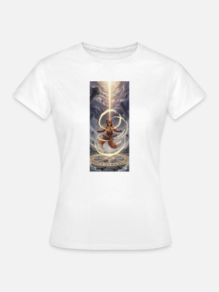 Leuchtender Runenfuchs - Frauen T-Shirt - Weiß