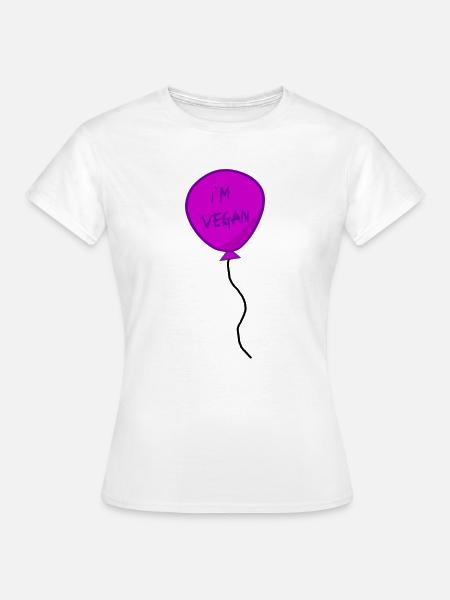 Ballon - Frauen T-Shirt - Weiß