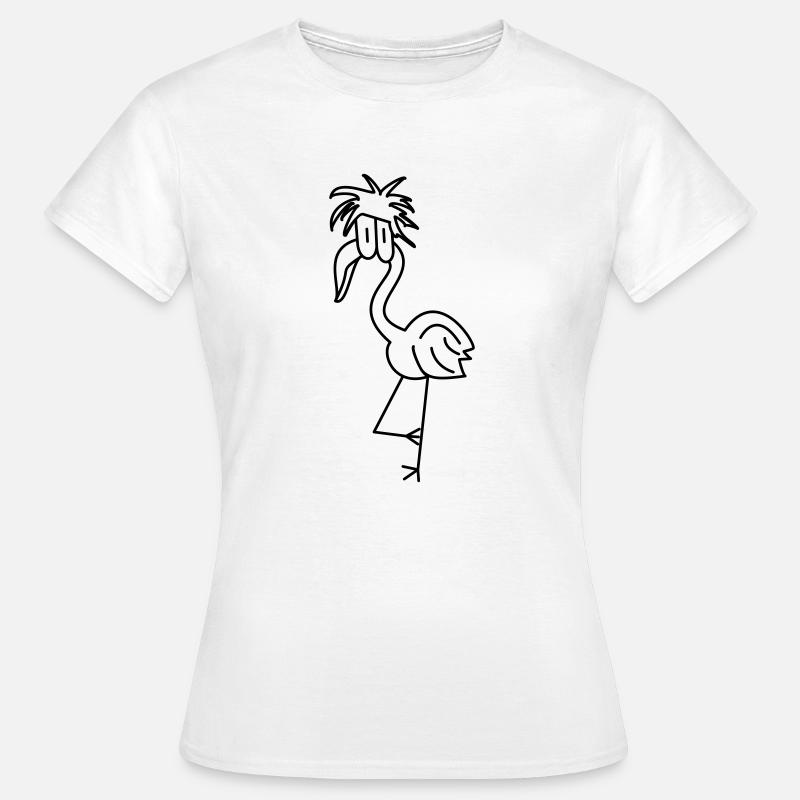 Flamingo - Women's T-Shirt - white