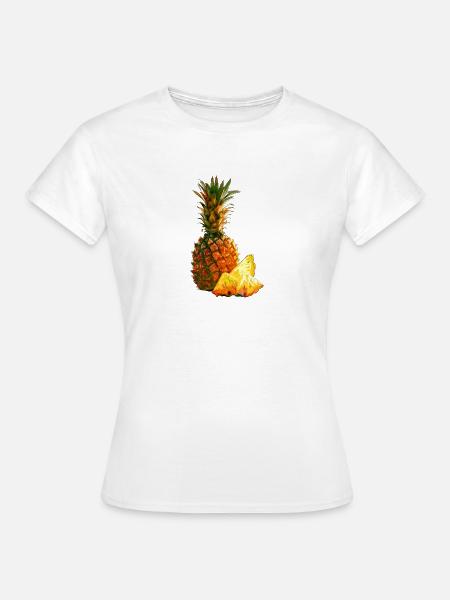 Ananas - Frauen T-Shirt - Weiß