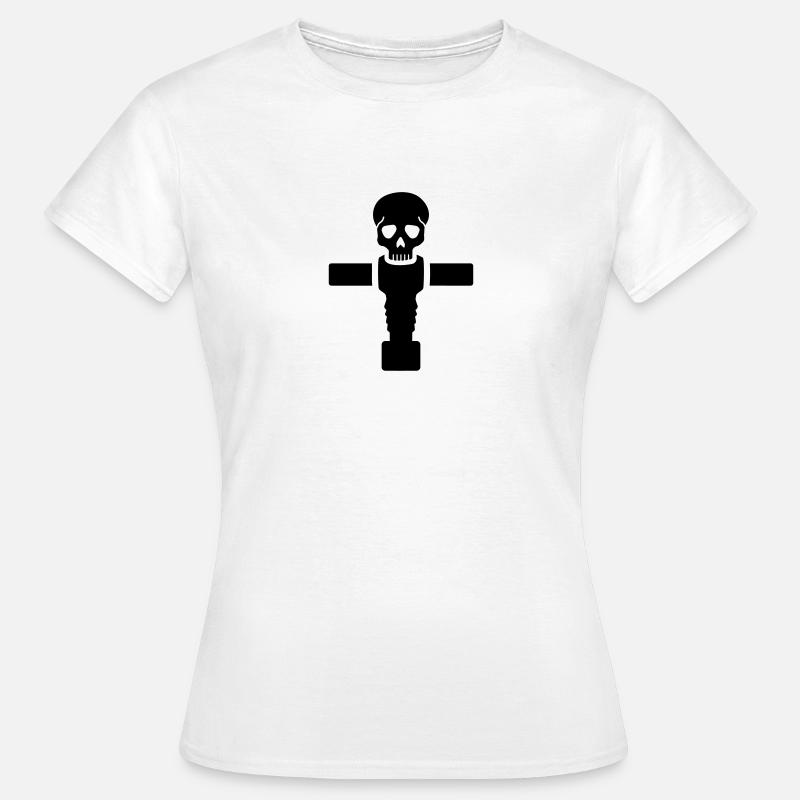 Tischkicker - Frauen T-Shirt - Weiß