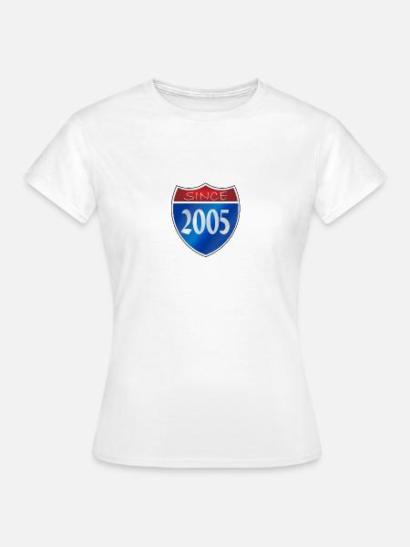 Since 2005 - Frauen T-Shirt - Weiß