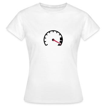 Speed - Women's T-Shirt - white - Front - AI Model Female 172 dark (172cm)