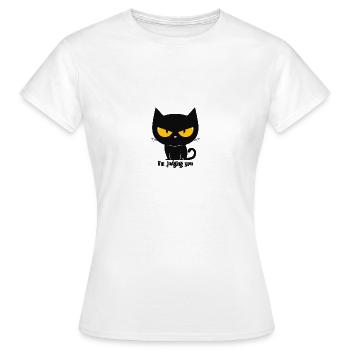 Judging - Women's T-Shirt - white - Front - AI Model Female 172 dark (172cm)