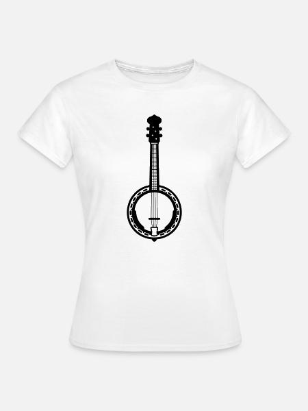 Banjo - Frauen T-Shirt - Weiß