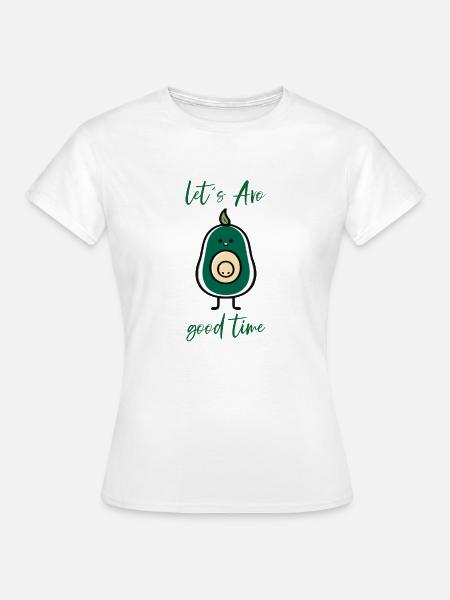avo - Frauen T-Shirt - Weiß