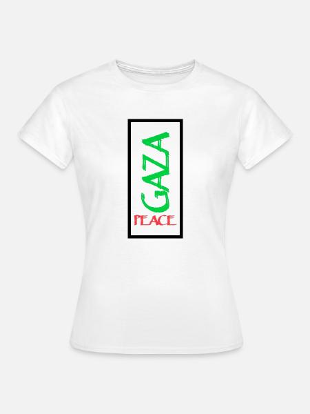 Israel Peace - Frauen T-Shirt - Weiß