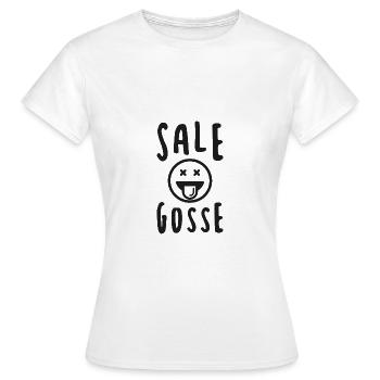 DIRTY KID - Women's T-Shirt - white - Front - AI Model Female 172 dark (172cm)