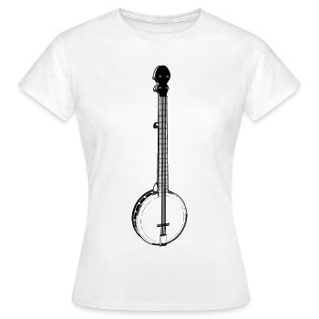 Bluegrass Musik - Frauen T-Shirt - Weiß - Vorne - AI Model Female 172 dark (172cm)