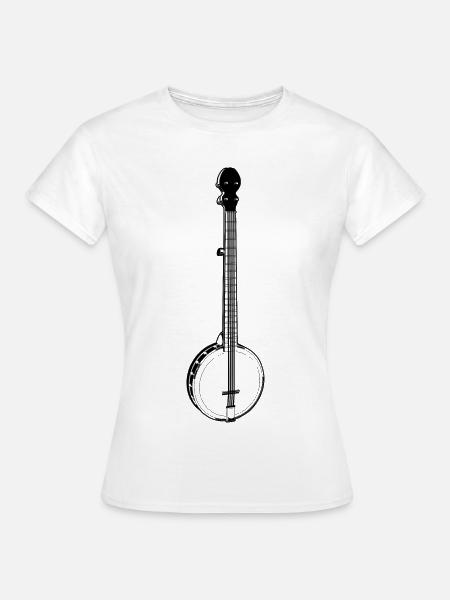 Bluegrass Musik - Frauen T-Shirt - Weiß