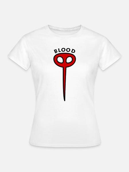 Moskito Blutsauger - Frauen T-Shirt - Weiß